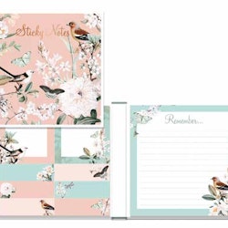 Apple Blossom Sticky Notes and Pad