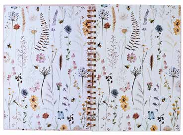 Wild Meadow Notebook A4