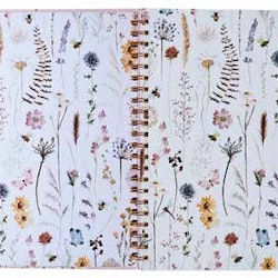 Wild Meadow Notebook A4