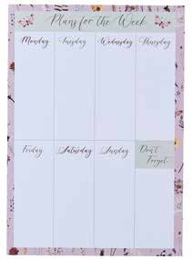 Wild Meadow Weekly Planner