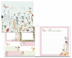 Wild Meadow Sticky Notes and Pad