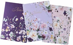 Fleur Notebook A4 3-pack