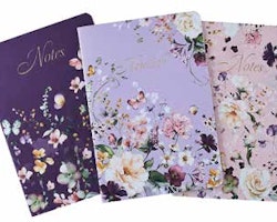 Fleur Notebook A5 3-pack