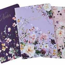 Fleur Notebook A5 3-pack