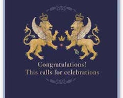 Kort `Congratulations! This calls for celebrations`