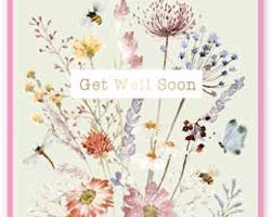 Kort `Get Well Soon`