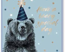 Kort `Have a beary special day`