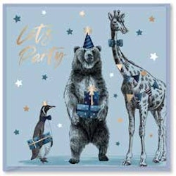 Kort `Let´s Party`
