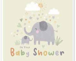 Kort `Baby Shower`