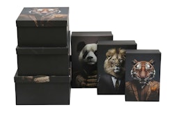 Wild Animal Head Giftbox