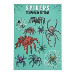 Spiders Temporary Tattoos