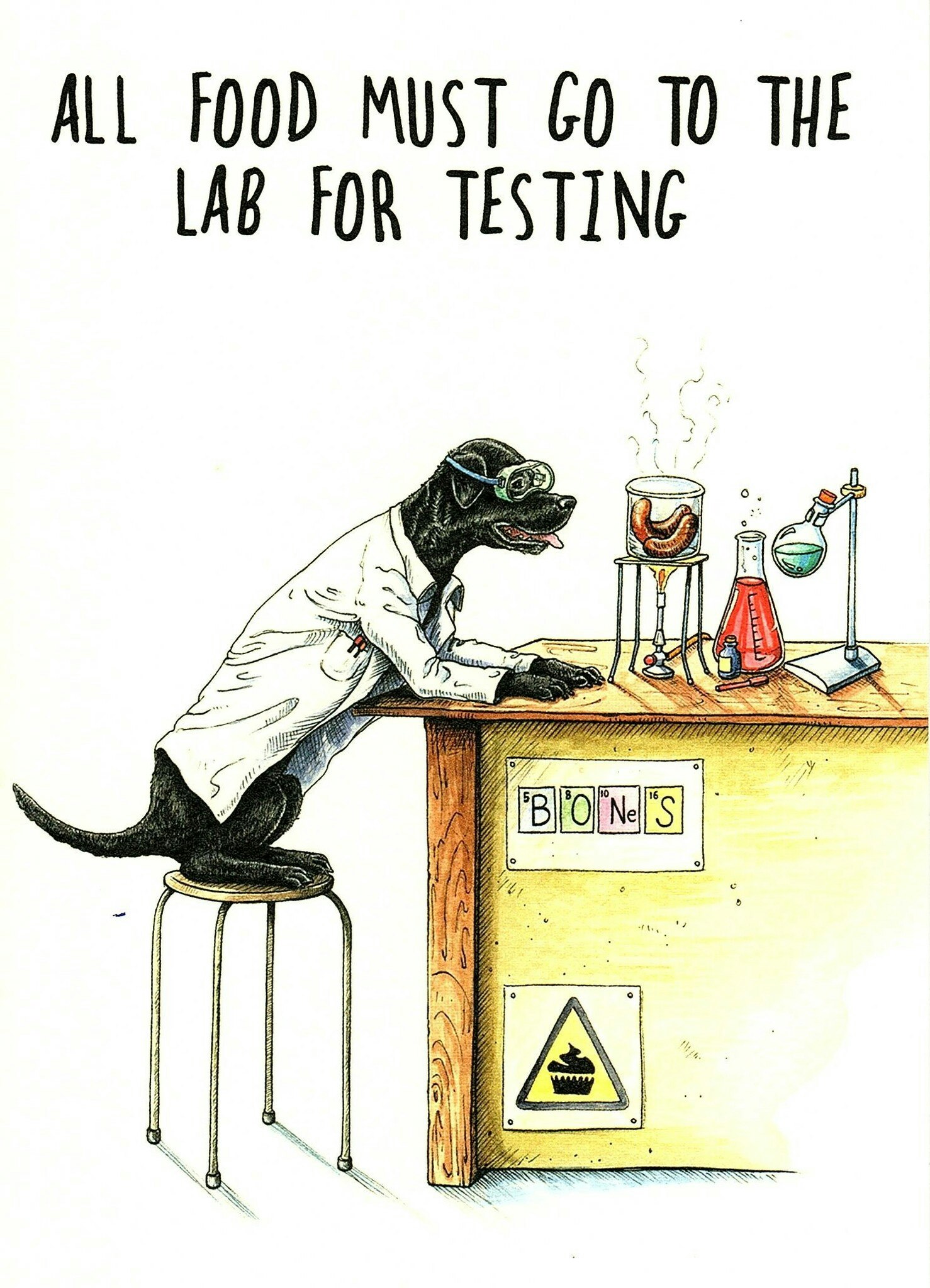 Kort Bewilderbeest `Lab Testing`