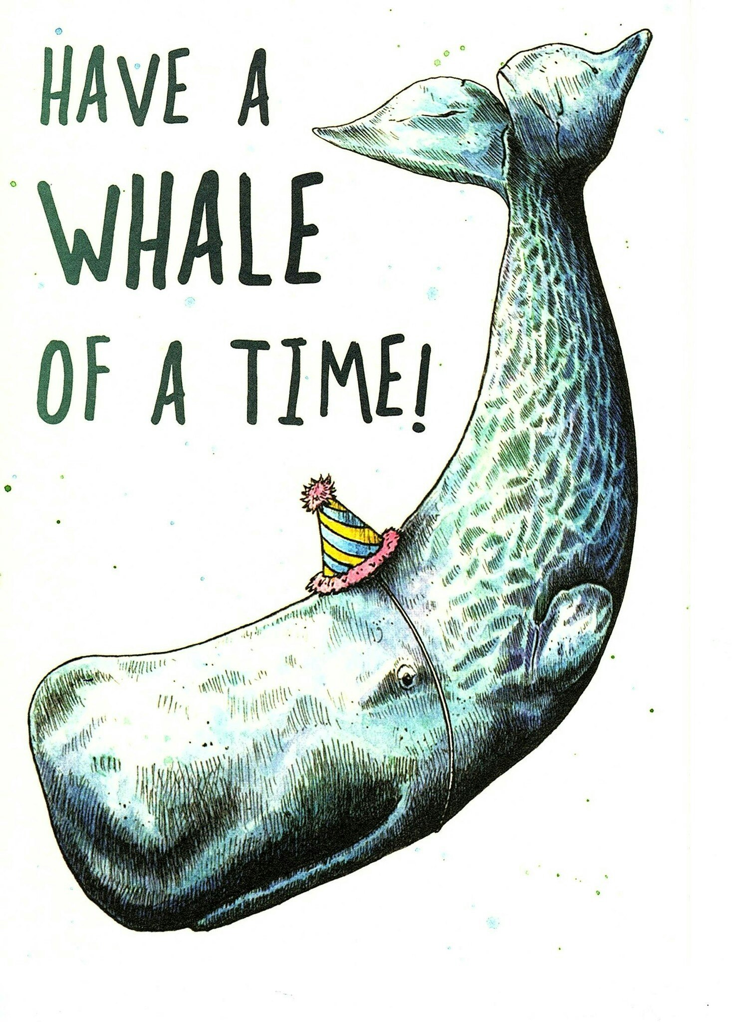 Kort Bewilderbeest `Whale of a Time`