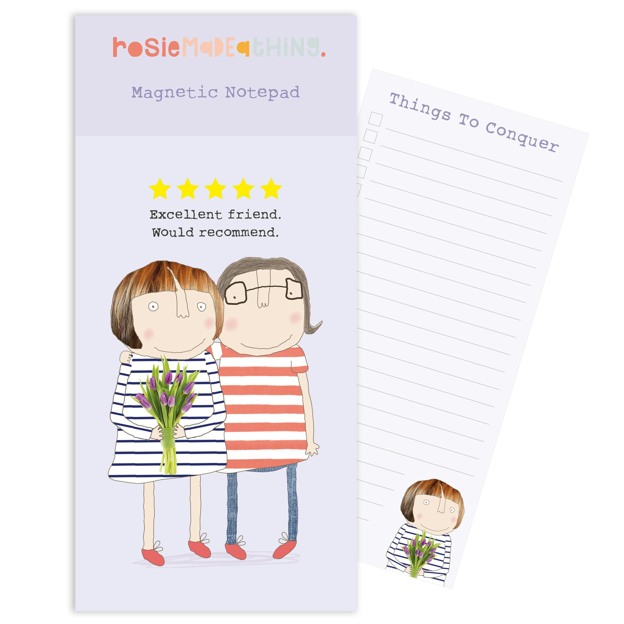 Magnetic Notepad Five Star Friend