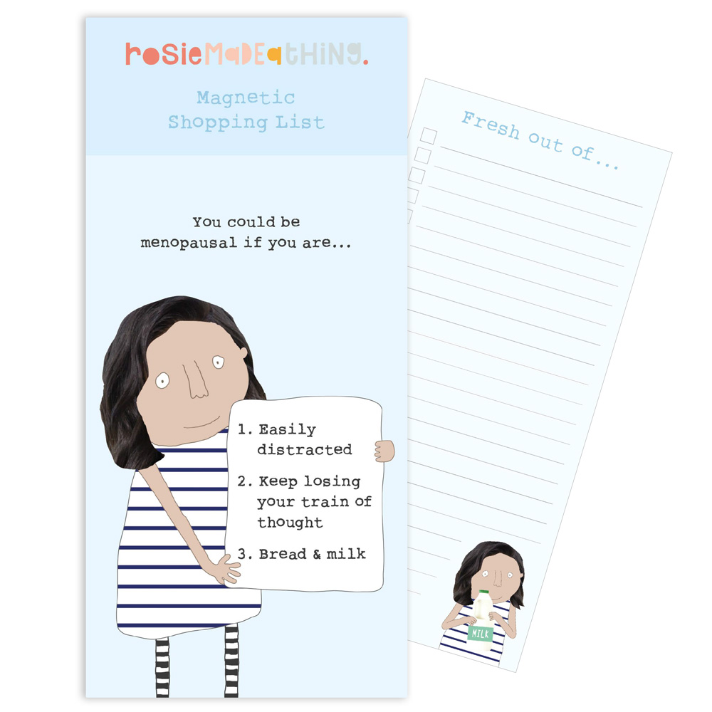 Magnetic Notepad Menopause