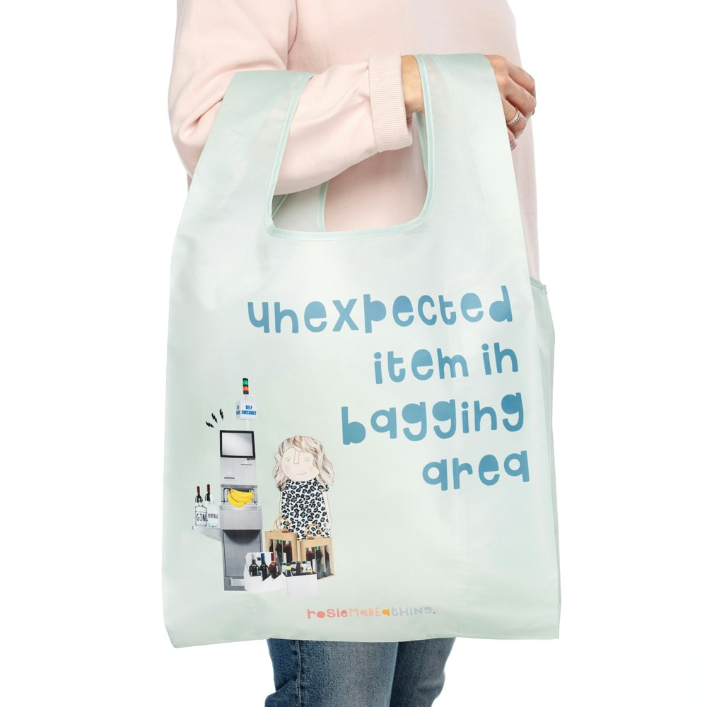 Packable Bag Bagging Area