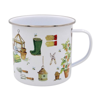 Green Fingers Tin Mug