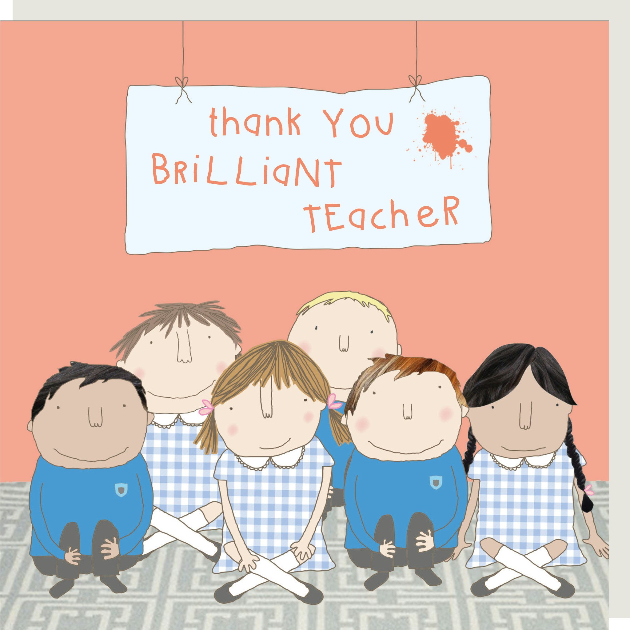 Card Brilliant Teacher