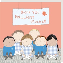 Card Brilliant Teacher