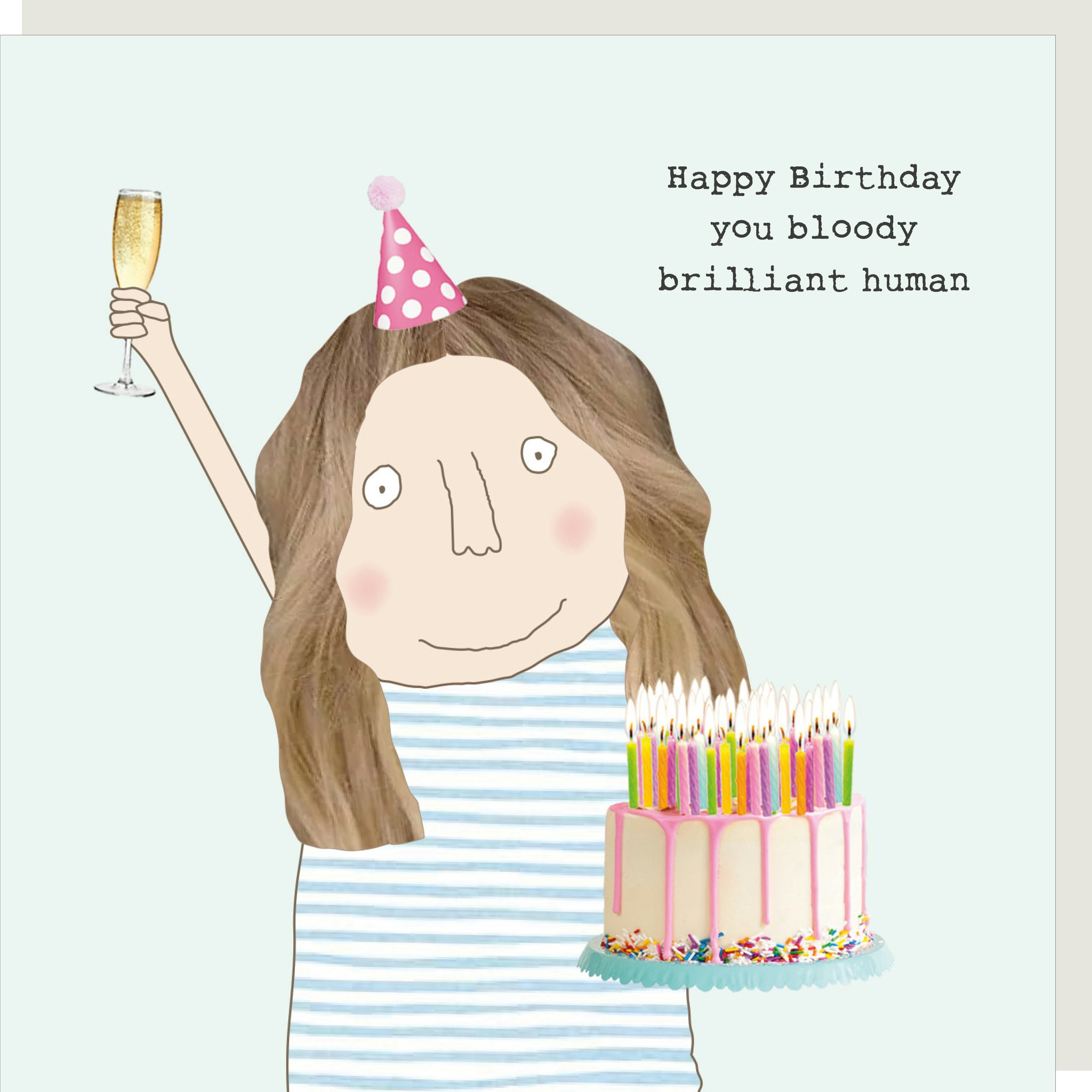 Card Brilliant Human