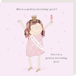 Card Pretty Girl