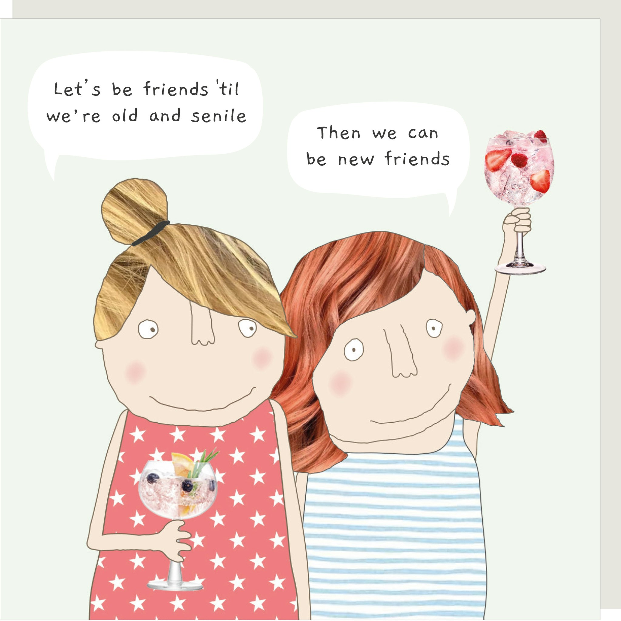 Card New Friends