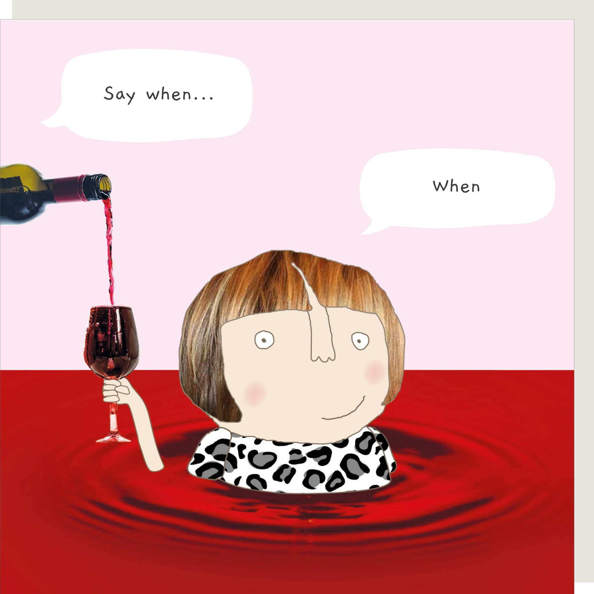 Card Wine When