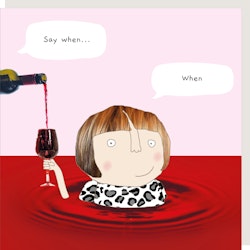Card Wine When