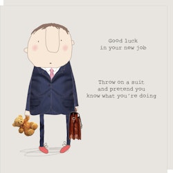 Card New Job Boy