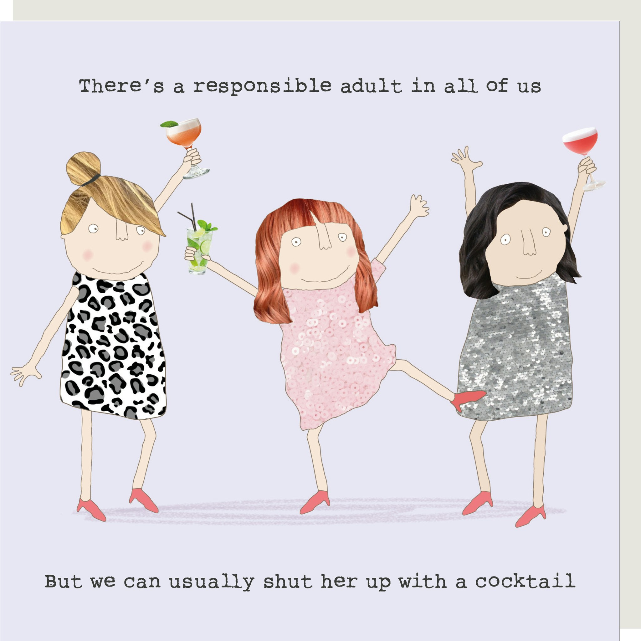Card Responsible Girl