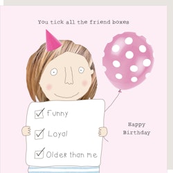 Card Tick Boxes
