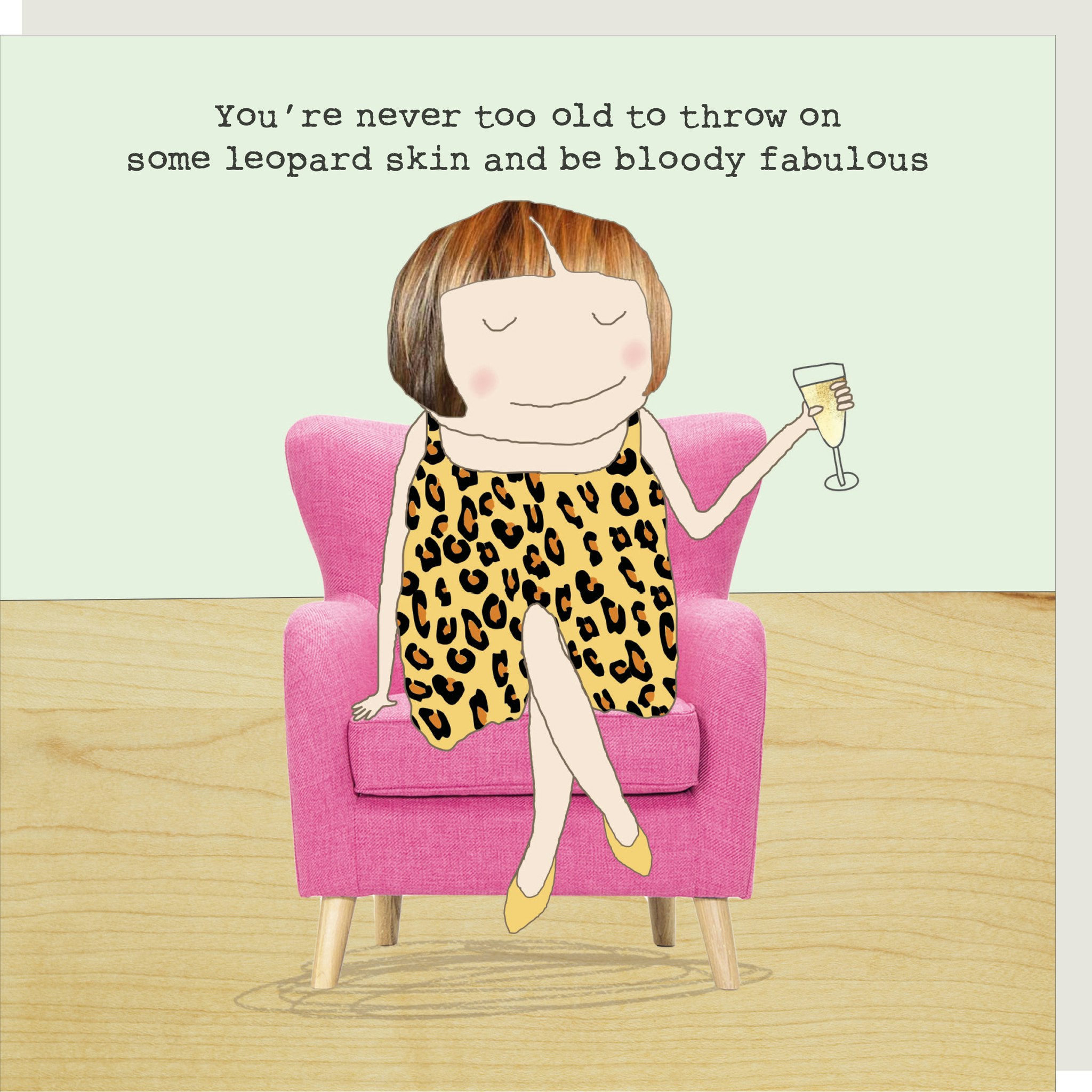 Card Leopard Skin