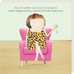 Card Leopard Skin