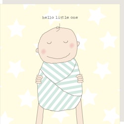 Card Hello Unisex Baby