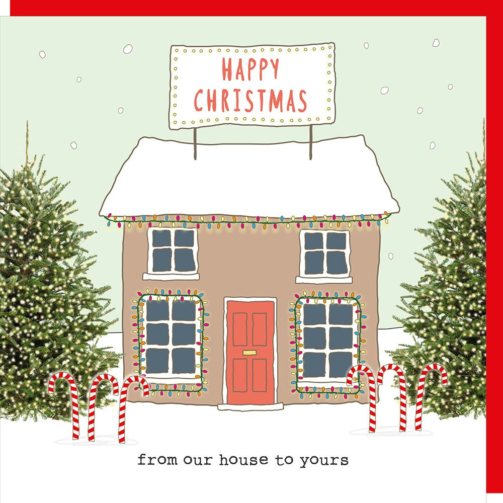 Card Xmas Our House