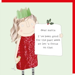 Card Xmas Santa Been Good