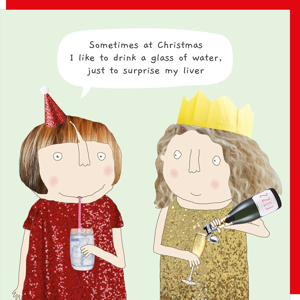 Card Xmas Surprise Liver