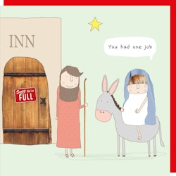 Card Xmas One Job