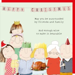 Card Xmas Bearable