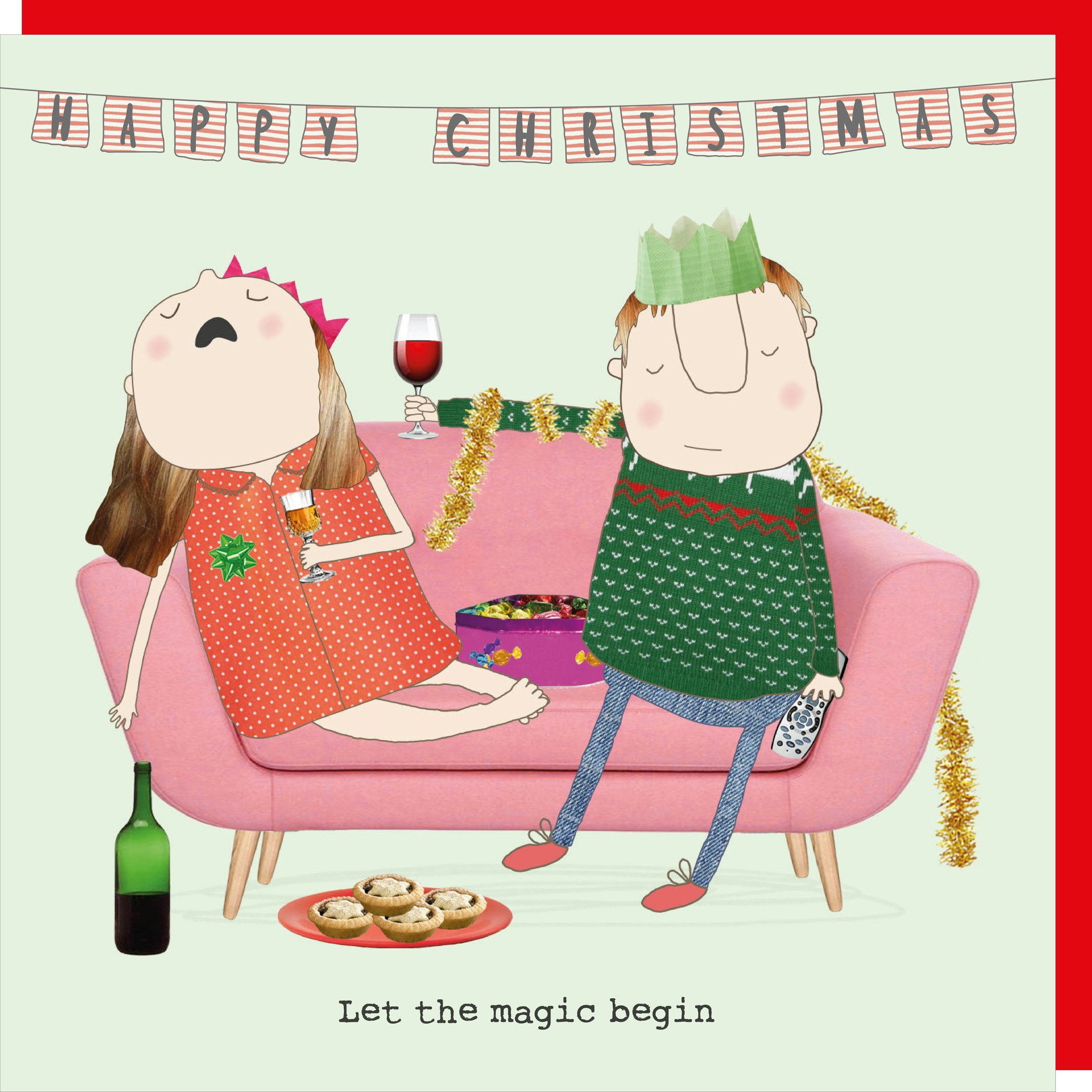 Card Xmas Magic Begin