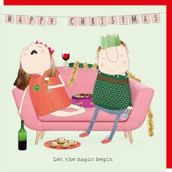 Card Xmas Magic Begin