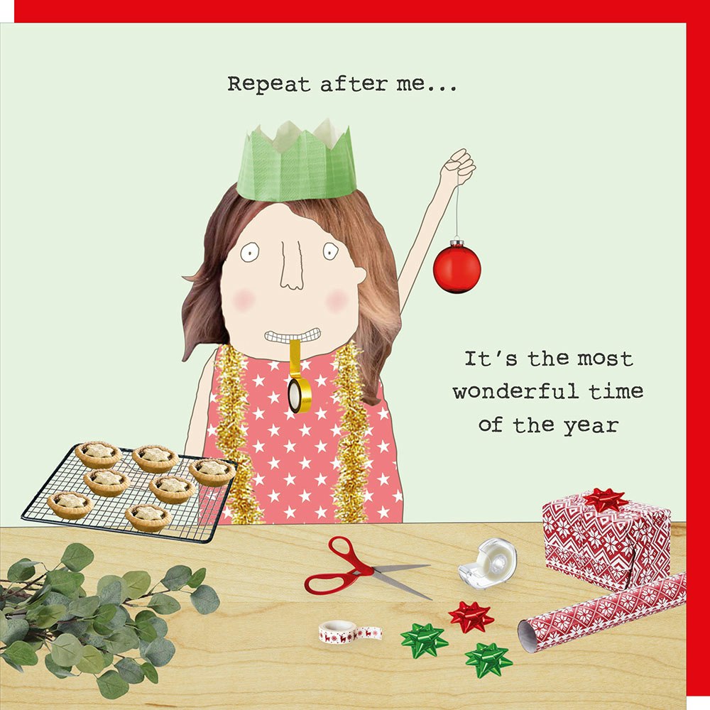 Card Xmas Repeat