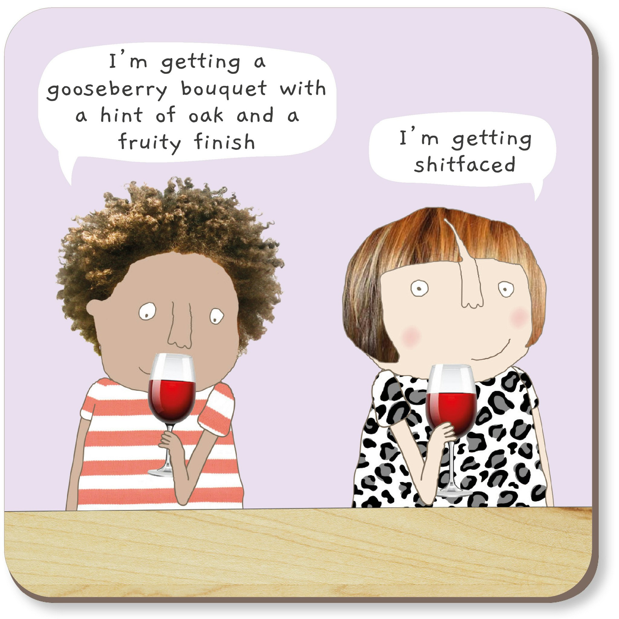Coaster Wine Tasting