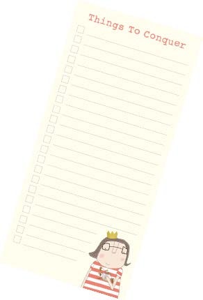 Magnetic Notepad Domestic Goddess