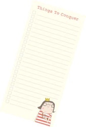 Magnetic Notepad Domestic Goddess