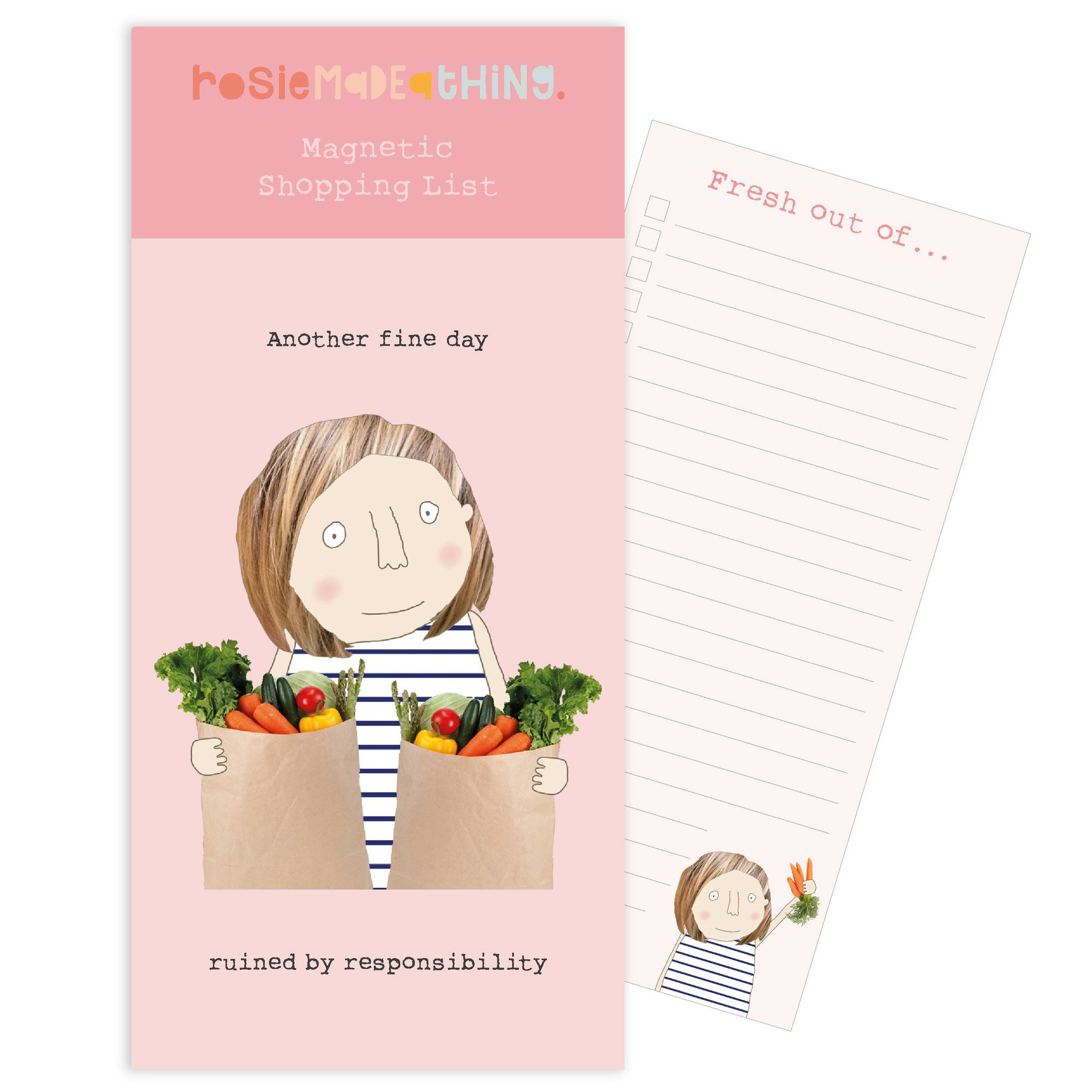 Magnetic Notepad Fine Day