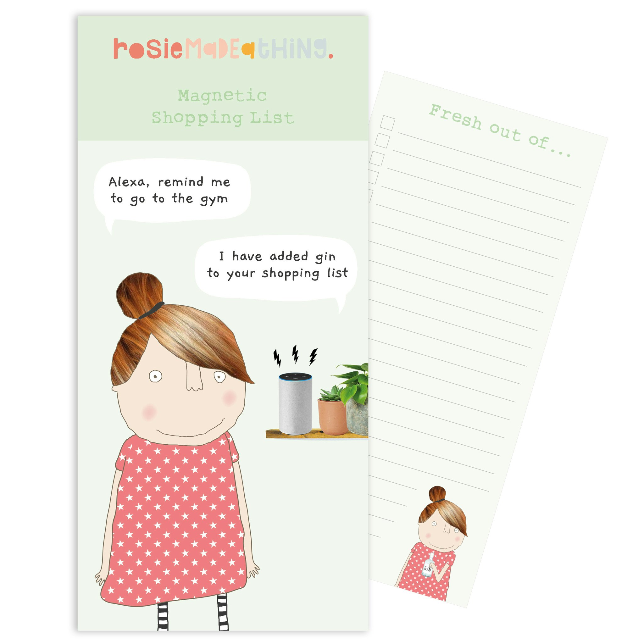 Magnetic Notepad Alexa Gin