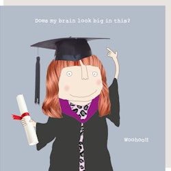 Card Big Brain Girl