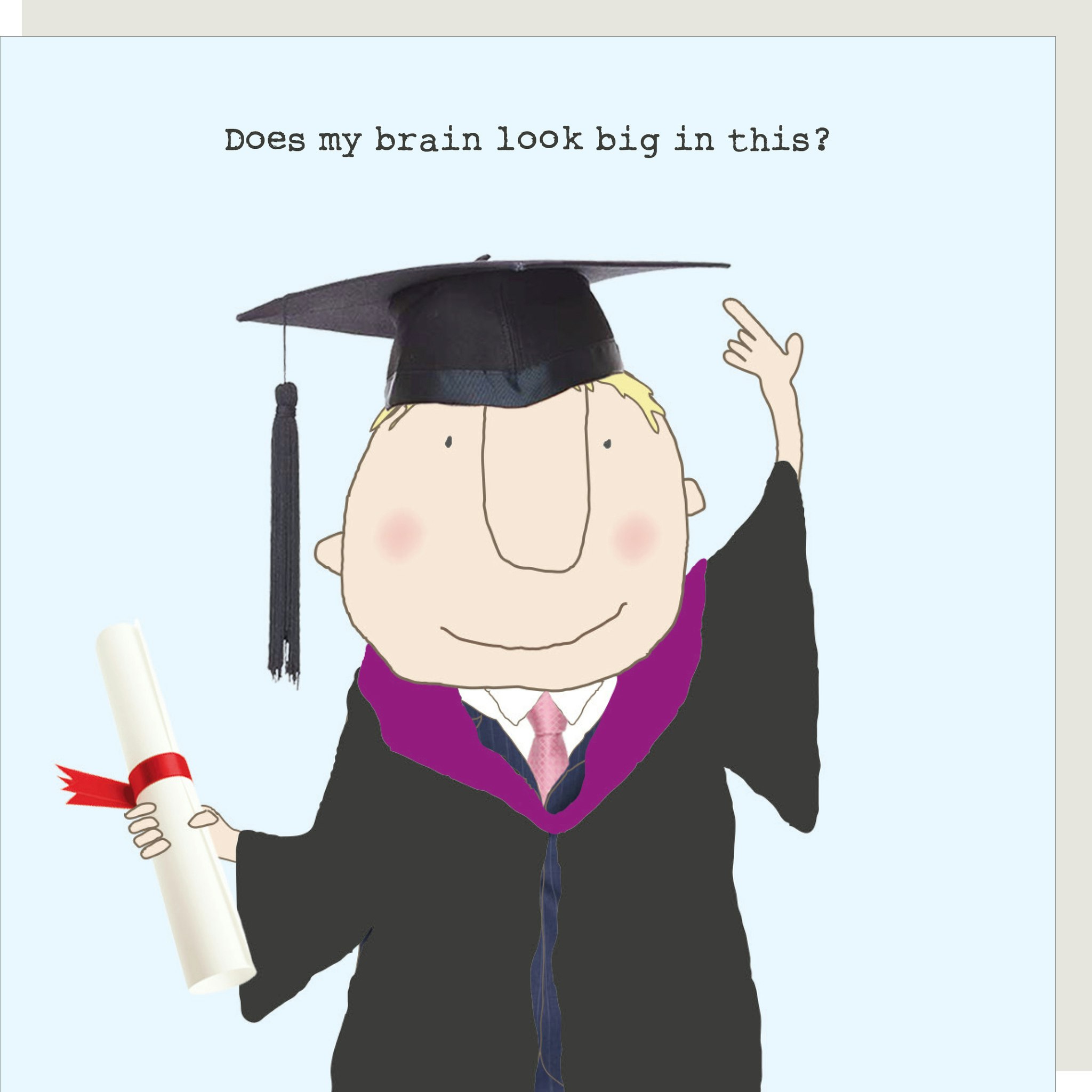 Card Big Brain Boy
