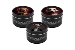 Tin Candle Dog